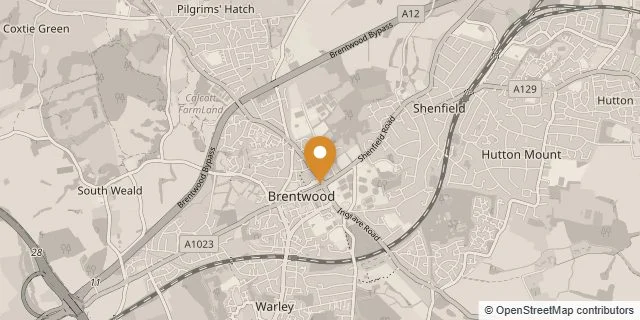 Map of Brentwood