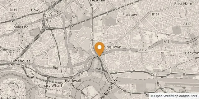 Map of Canning Town