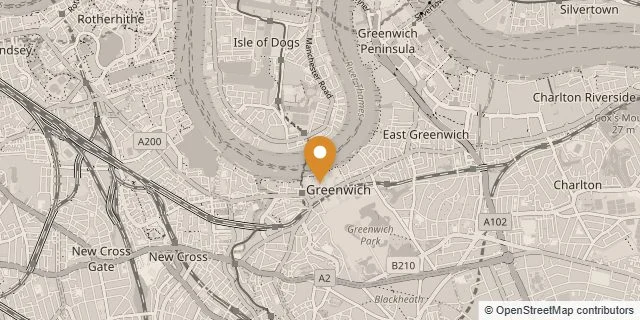 Map of Greenwich