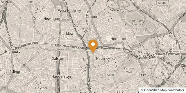 Map of Hackney