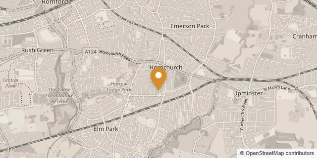 Map of Hornchurch